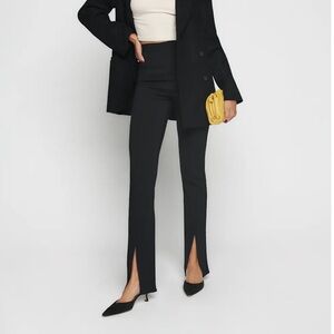 The reformation fletcher pant size XS black sold out